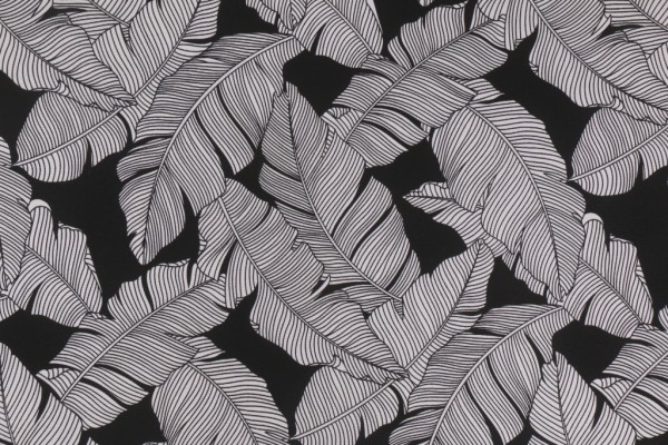 Sample of Richloom Carano Printed Polyester Outdoor Fabric in Shadow 