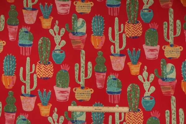 Richloom Cetera Printed Polyester Outdoor Fabric in Sunrise 