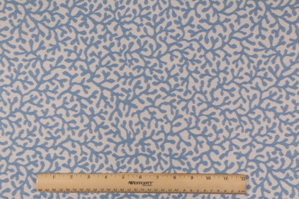 Covington Barrier Reef Woven Outdoor Fabric in 518 Seaside 