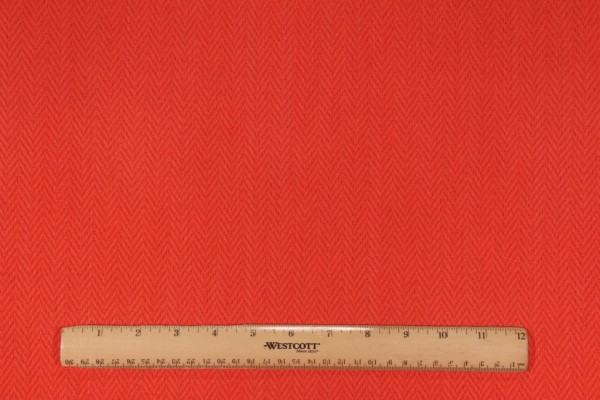 Onyx Age Boulevard Woven Upholstery Fabric in Coral 