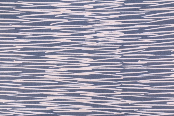 Studio NYC Pirr Printed Cotton Drapery Fabric in Lapis 