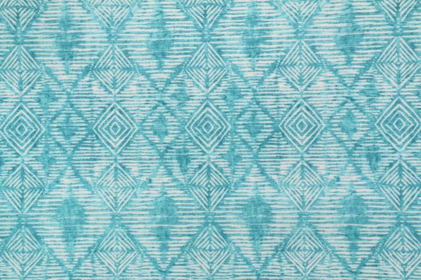Richloom Nesco Printed Polyester Outdoor Fabric in Caribe 