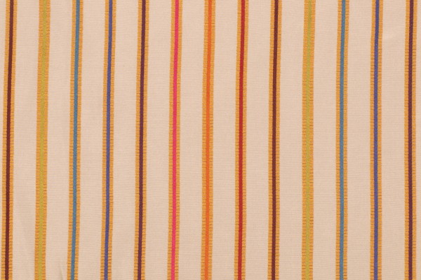 Onyx Age Satin Stripe Wilk Decorator Fabric in Multi 