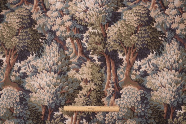 Kaufmann Into The Woods Printed Cotton Drapery Fabric in Forest 