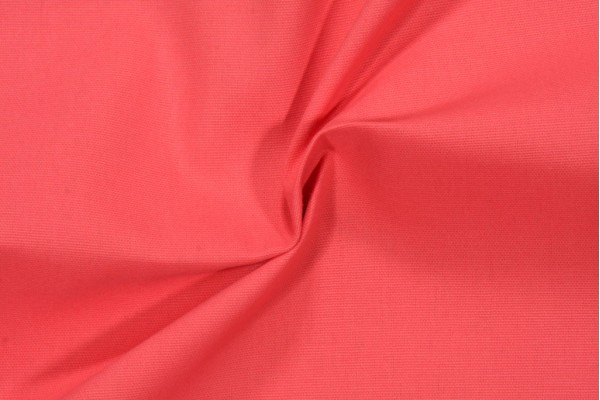 Premier Prints Dyed Solid Cotton Drapery Fabric in Coral