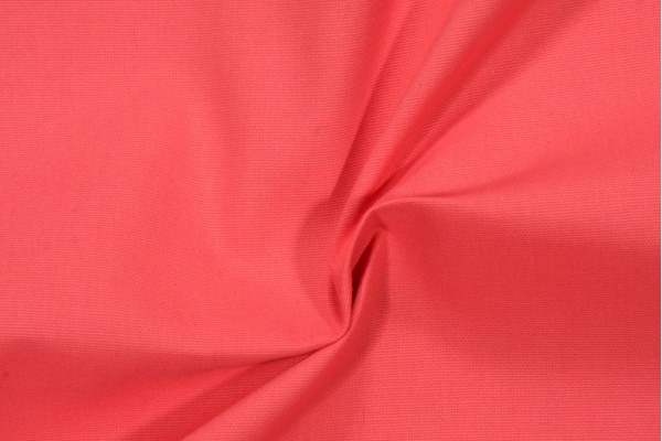 Premier Prints Dyed Solid Cotton Drapery Fabric in Coral