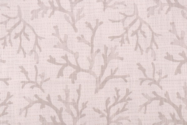 Premier Prints Naples Slub Canvas Printed Cotton Drapery Fabric in French Grey 