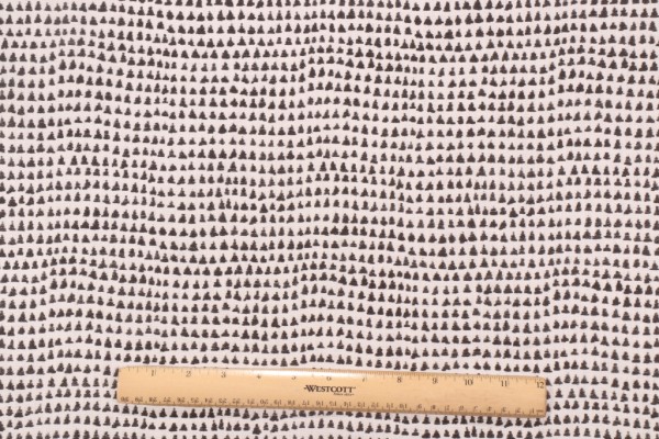 Sample of Kaufmann On Your Mark Woven Upholstery Fabric in Domino 