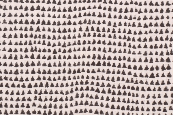 Sample of Kaufmann On Your Mark Woven Upholstery Fabric in Domino 