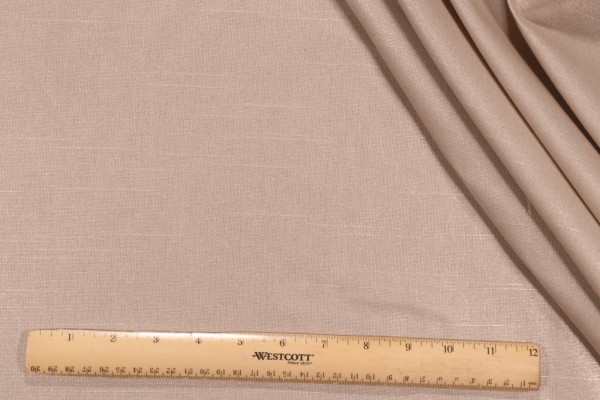 PK Lifestyles Comet Solid Woven Cotton Decorator Fabric in Rose Gold 
