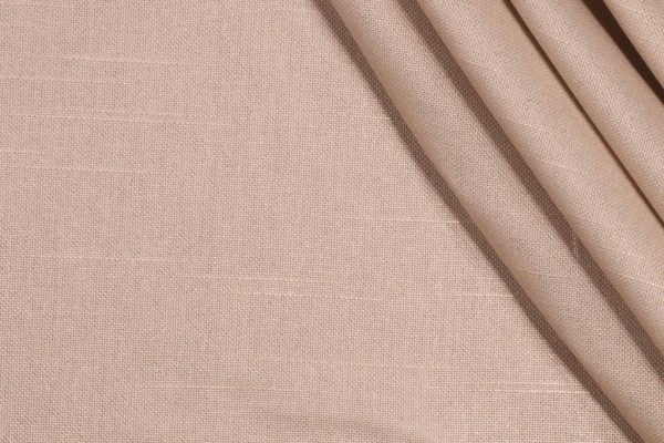 PK Lifestyles Comet Solid Woven Cotton Decorator Fabric in Rose Gold 