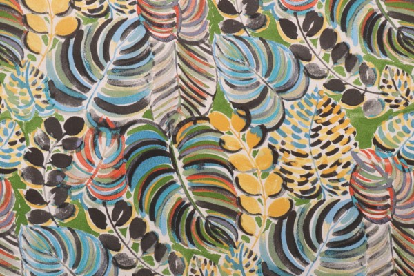 PK Lifestyles Beach Access Printed Polyester Outdoor Fabric in Tropics 