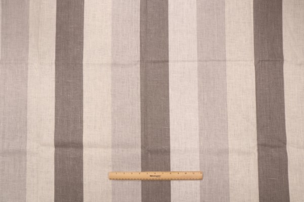 Stof Fabrics Pronto Printed Linen Drapery Fabric in Natural 