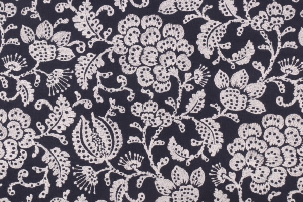 P Kaufmann Garden Of Eden Embroidered Drapery Fabric in Lakeland 