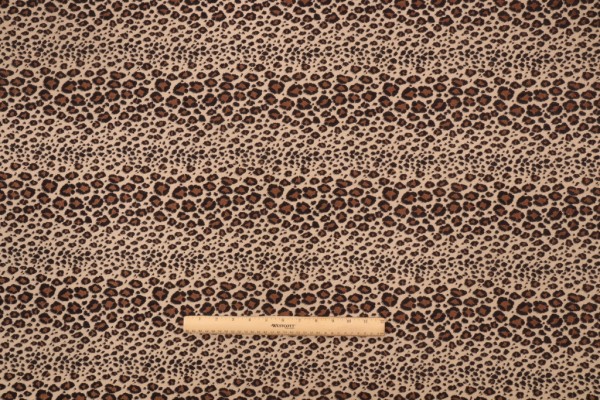 Barrow M9852 Woven Chenille Upholstery Fabric in Leopard 