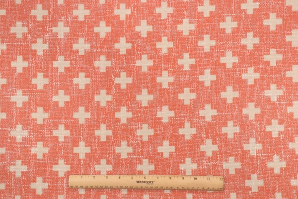 Novogratz Umbria Printed Chenille Upholstery Fabric in Turmeric 