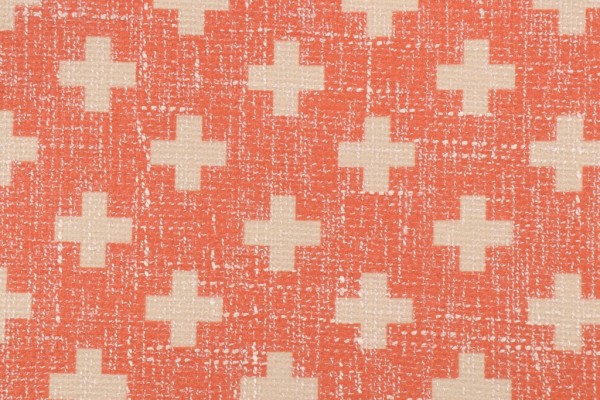 Novogratz Umbria Printed Chenille Upholstery Fabric in Turmeric 