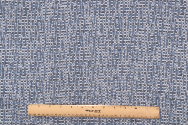 Covington Riad Woven Upholstery Fabric in 51-Denim 