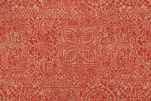 Sample of Covington Normandy Woven Upholstery Fabric in 318-Persimmon 