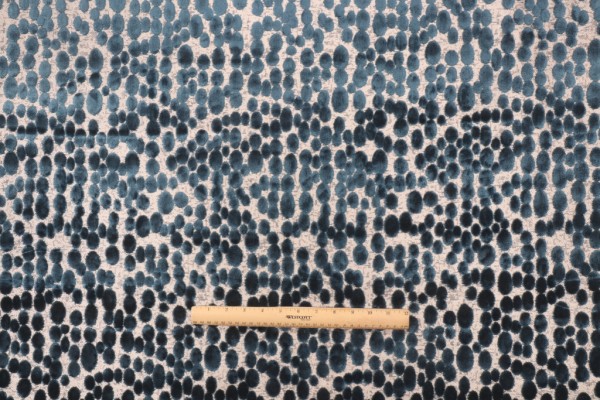 Click for Hamilton Finch Velvet Upholstery Fabric in Aegean  Hamilton Finch Velvet Upholstery Fabric in Aegean