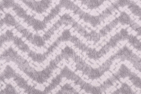 Sample of Waverly Color Waves Printed Cotton Drapery Fabric in Silver 