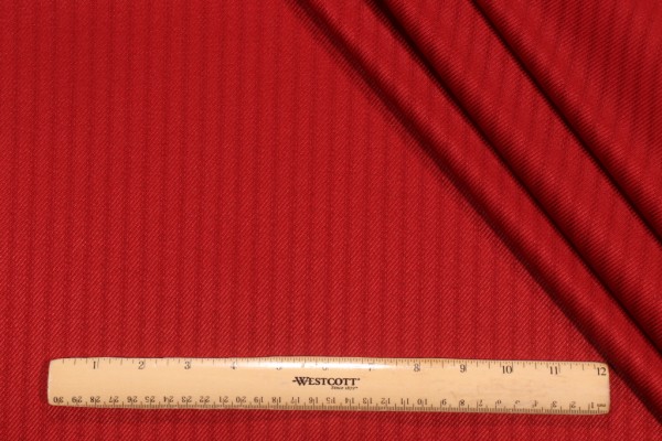 Sample of Solid Woven Outdoor Fabric in Chili 