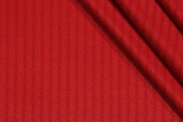 Sample of Solid Woven Outdoor Fabric in Chili 
