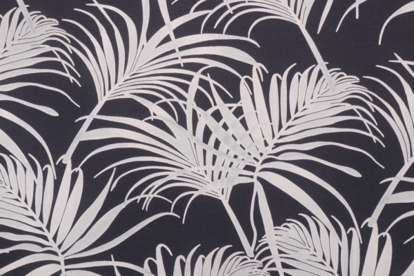 Sample of Premier Prints Cabrillo Printed Polyester Outdoor Fabric in Passport Navy 