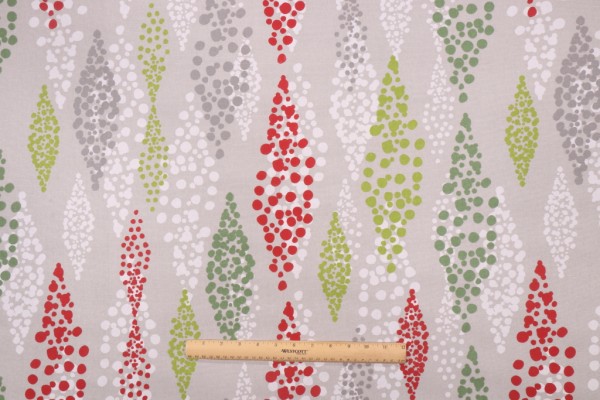 Sample of Premier Prints Angelo Printed Cotton Drapery Fabric in Pine 