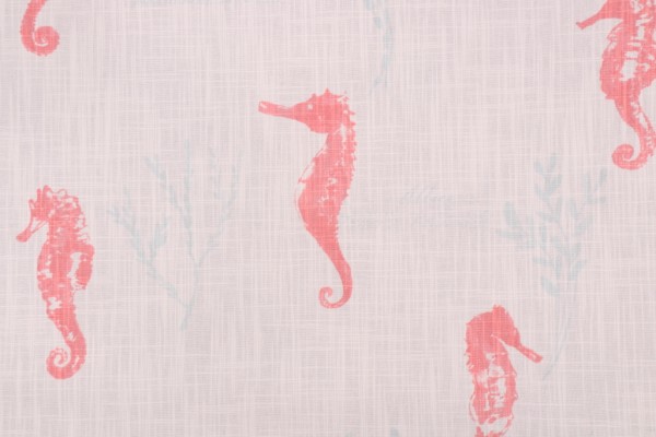 Premier Prints Ocean Love - Slub Canvas Printed Cotton Drapery Fabric in Fusion 