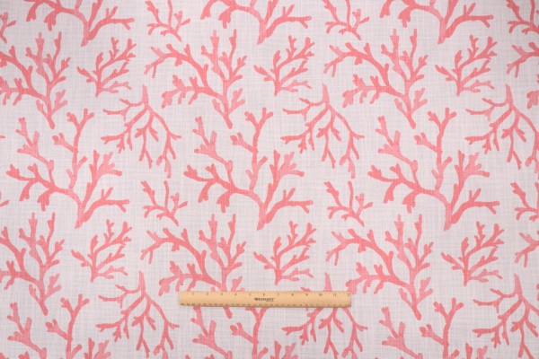 Sample of Premier Prints Naples - Slub Canvas Printed Cotton Drapery Fabric in Fusion 