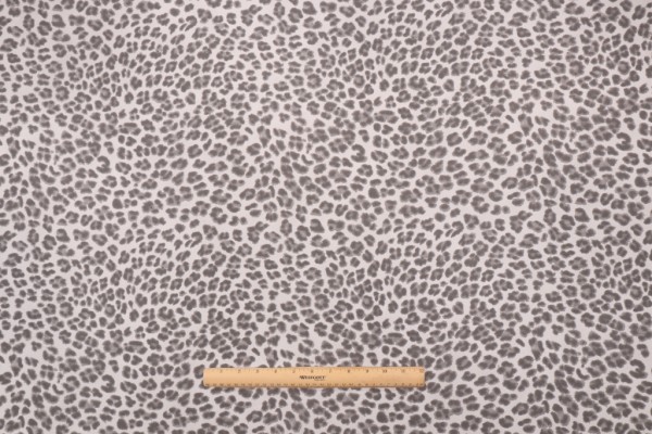 Sample of Premier Prints Amazon Printed Polyester Outdoor Fabric in Falcon Grey 