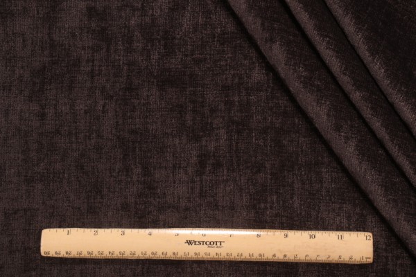 PK Lifestyles Best Friend Chenille Upholstery Fabric in Coal 