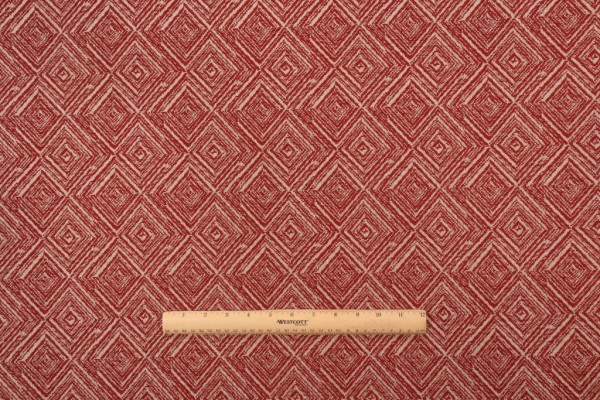 Click for Crypton Sienna High Performance Woven Chenille Upholstery Fabric in Red  Crypton Sienna High Performance Woven Chenille Upholstery Fabric in Red