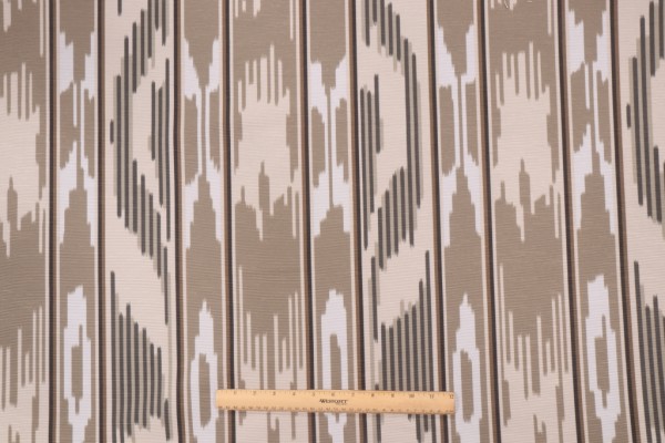 Click for Richloom Lazuli Printed Polyester Drapery Fabric in Sable  Richloom Lazuli Printed Polyester Drapery Fabric in Sable