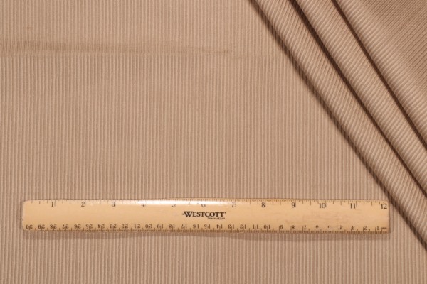 Kaufmann The Cord Ribbed Velour Decorator Fabric in Bamboo 