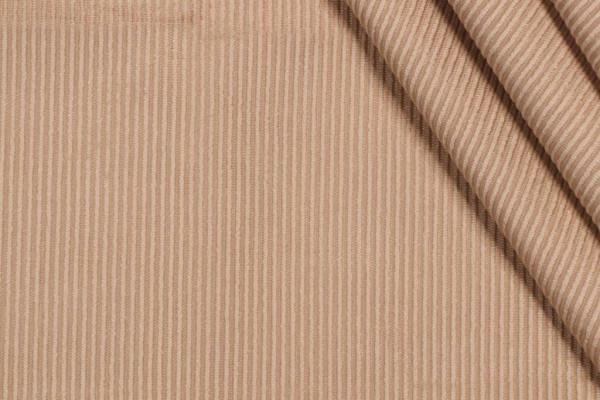 Kaufmann The Cord Ribbed Velour Decorator Fabric in Bamboo 