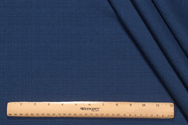 Premier Prints Dyed Solid Luxe Polyester Outdoor Fabric in Zaffre 