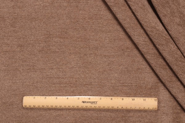 Clarence House Delray Woven Polyester Chenille Outdoor Fabric in Malt 