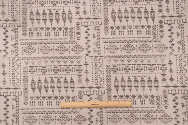 Performatex Kente Woven Upholstery Fabric in Linen 