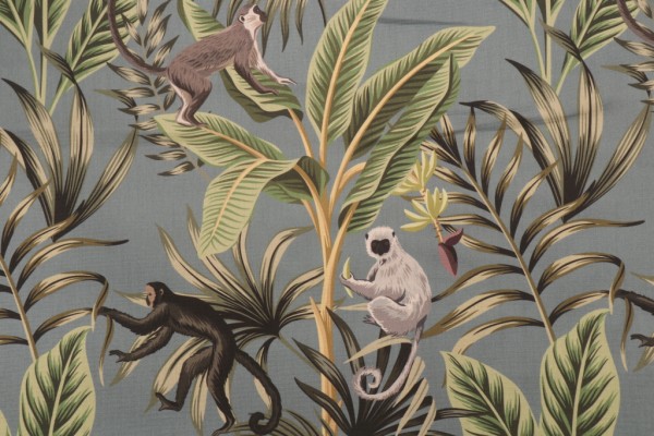 Click for Terrasol - Lemur Printed Acrylic Outdoor Fabric in Green  Terrasol - Lemur Printed Acrylic Outdoor Fabric in Green