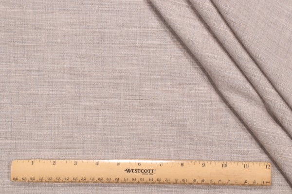 P Kaufmann Bellino Woven Drapery Fabric in Platinum 