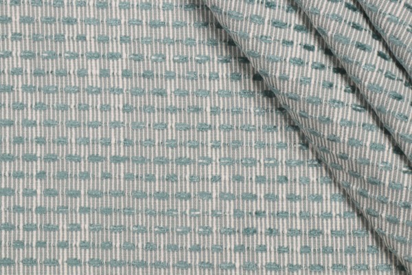 Golding Taylor Woven Chenille Upholstery Fabric in Aqua 