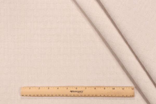 Golding Groovy Chenille Upholstery Fabric in Marshmallow 
