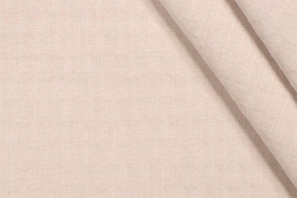 Golding Groovy Chenille Upholstery Fabric in Marshmallow 