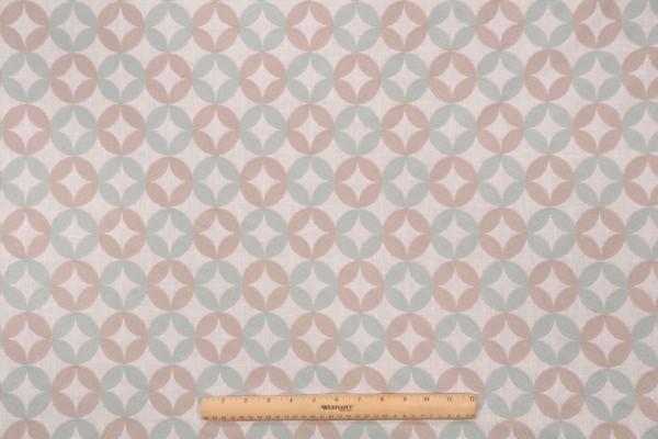 Click for Valiant Fabrics Emery Embroidered Drapery Fabric in Spa  Valiant Fabrics Emery Embroidered Drapery Fabric in Spa