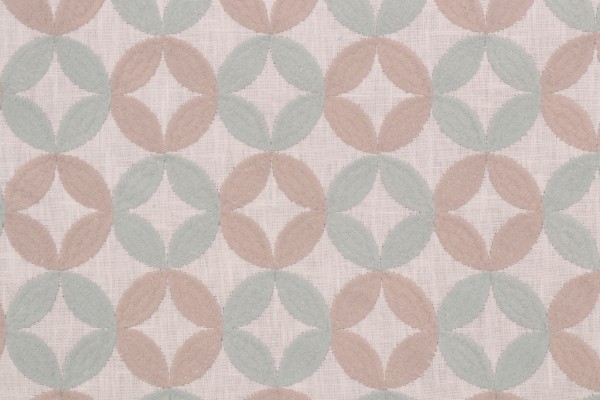 Click for Valiant Fabrics Emery Embroidered Drapery Fabric in Spa  Valiant Fabrics Emery Embroidered Drapery Fabric in Spa