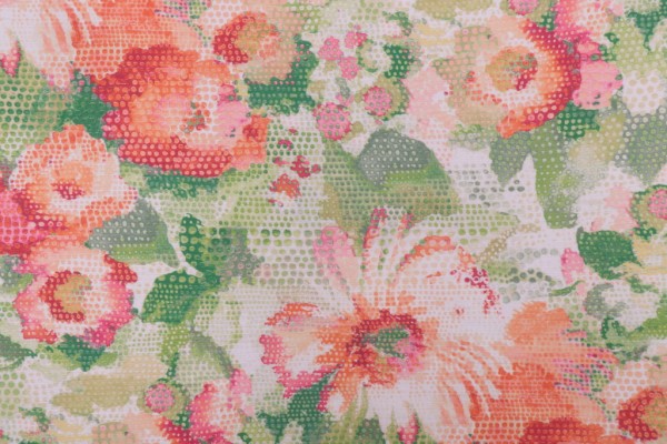 Covington Matisses Garden Printed Cotton Drapery Fabric in Summer 