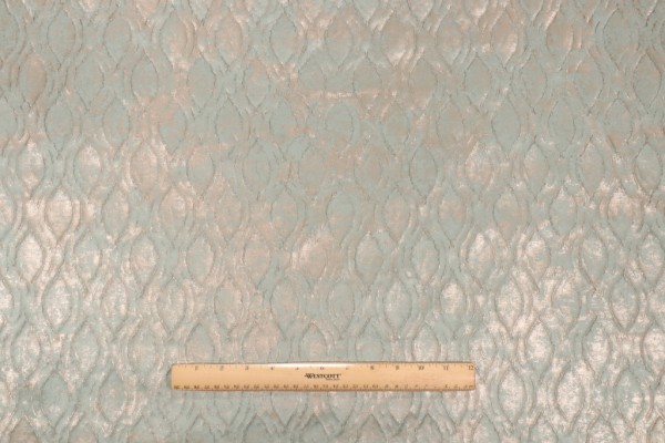 PK Lifestyles Dominique Damask Decorator Fabric in Patina 