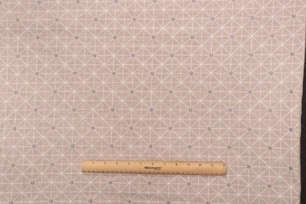 PK Lifestyles Sierra Embroidery Drapery Fabric in Linen 